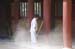GyeongjuBulguksaTempleWomanSweeping1