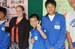 KanegasakiJuniorHighRebeccawithStudents